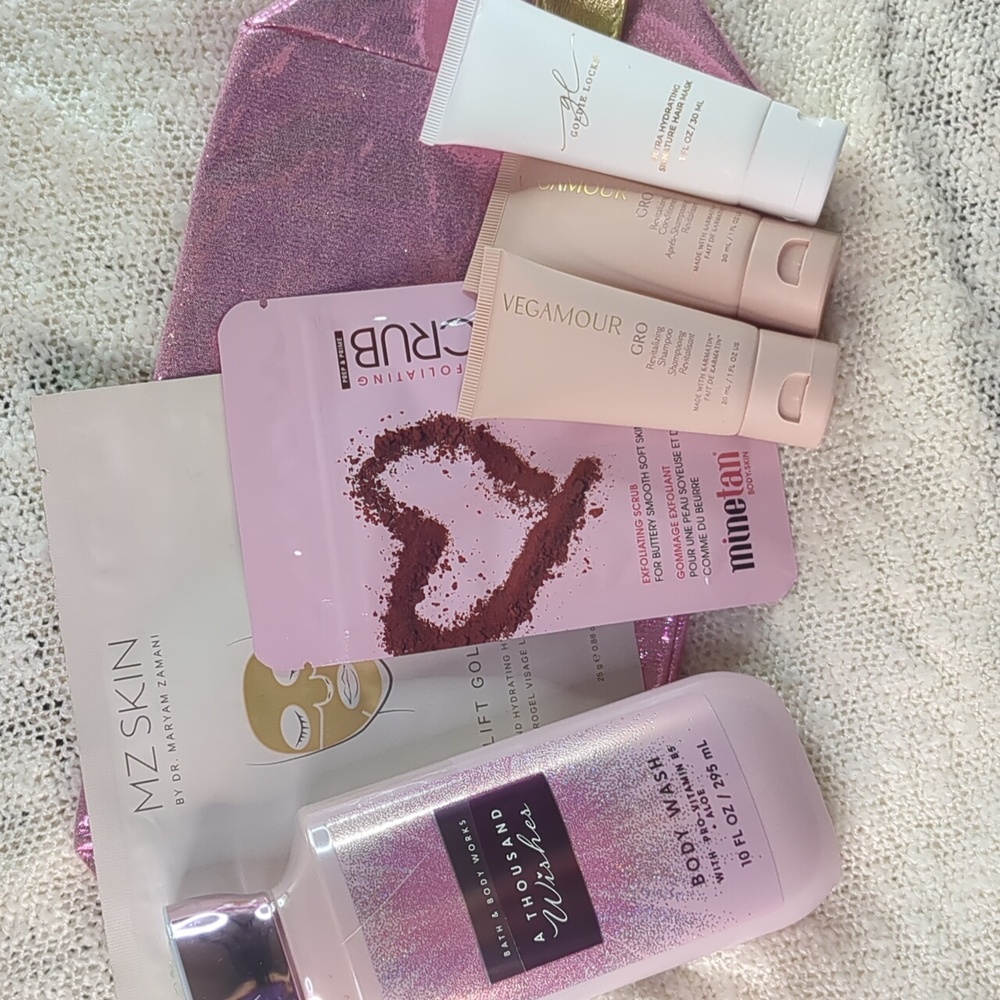 Bath&Body Works/MZ Skin Mask/Vegamour S&C/MineTan Scrub/Goldie Locks Mask Bundle